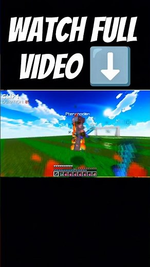 HOW TO DO PVP IN MINECRAFT POCKET EDITION |🤫(PVP TIPS & TRICKS) #shorts #minecraft