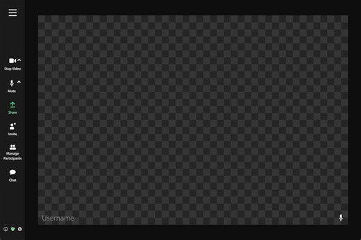 Template video conference user interface video conference calls window overlay | Premium Vector