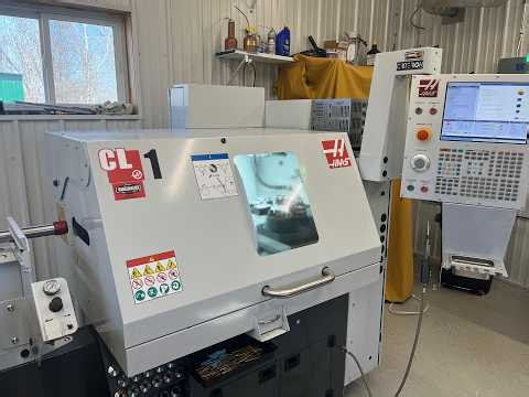 Haas CL-1 CNC 2-Axis Chucker with Bar Feed and 8-Station Turret, NEW 2021