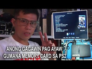 PS2 Wont Read Memory Card Fix and Install FMCB with HDMI Outpot