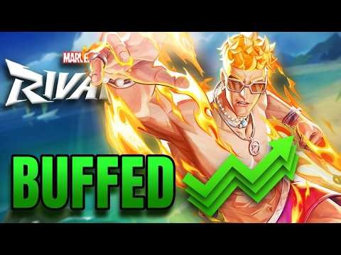 HUMAN TORCH BUFFED