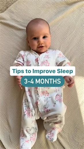 Comment 𝗙𝗥𝗘𝗘𝗕𝗜𝗘 to get my 3-4 month nap schedule guide and tips to navigate the 4 month sleep regression! LOTS of big changes happening at 3-4 months!👇 You baby’s sleep cycles are maturing and they are READY to start sleeping some longer stretches! 🙌 ✔️Your baby will find and love their hands ✔️Wake windows 90-120 minutes ✔️3-4 naps ✔️Bedtime shifts earlier—Range of 6:30-8 PM 💫This is the GOLDEN time to work on independent sleep.😴 🆘 If you feel like you’re back to newborn sleep with 