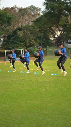AT Rajamani Prabhu on Instagram: "Kerala Senior Women’s Team | Speed Day • Speed-specific pillar preparation • Linear speed development • Sub-maximal sprint exposure using the contrast method • Power sled resisted sprints • 20 m build-up + 10 m sprint for velocity mechanics Finish: Team relay to top-up the energy system 60 m shuttle format (10 m run & back + 20 m run & back → partner starts) Purpose: Build speed qualities, reinforce sprint mechanics, and condition the team for repeated match-day