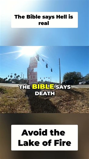 Jesus Saves: Avoid Hell's Fire Now! #shorts