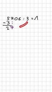Schriftlich dividieren - So klappt's ! #maths #divison #education