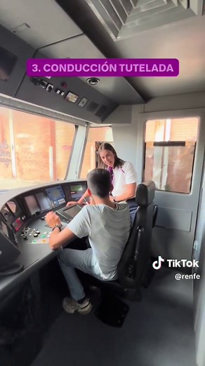 Formación para futuros maquinistas de tren en España