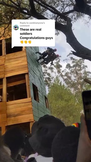 Replying to @zambianyona special forces pass out demonstration