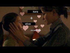 hd kara + alice scenes | detroit become human