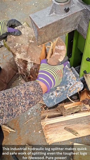 Foot Pedal Firewood Splitter 🦶⚙️