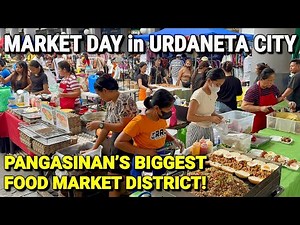 PHILIPPINES FOOD MARKET TOUR in URDANETA CITY! 🇵🇭 The BIGGEST Market District of Pangasinan 2026