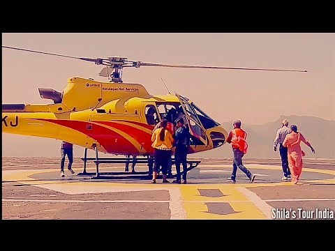 Helicopter ride in Katra | Landing & Takeoff | Vaishnodevi Mata | Jammu & Kashmir