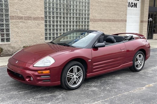 No Reserve: 2003 Mitsubishi Eclipse Spyder GTS 5-Speed