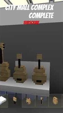 City Mall complex complete✅😊#miniblockcraft3d #subscribe #miniecraft #blockcraft