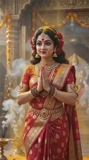 🪔🪔🌹🪔🪔#seeking Darshan of Goddess Durga And Goddess yellamma # shorts