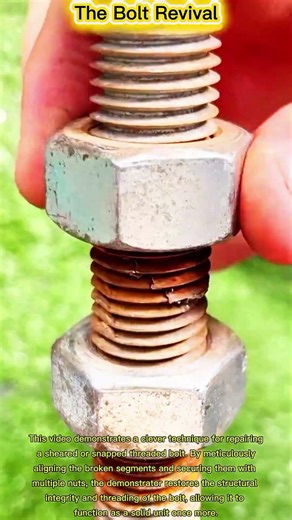 The Bolt Revival Don't Throw It Away! Bolt Repair Masterclass