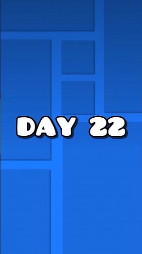 Playing a Recent Tab Level Everyday: DAY 22 #geometrydash