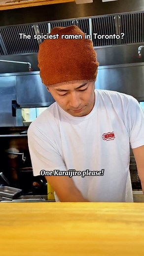 The spiciest ramen in Toronto?🥵#ramen | Ramen Raijin