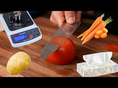 The BEST and WORST Ways to Test Knife Sharpness