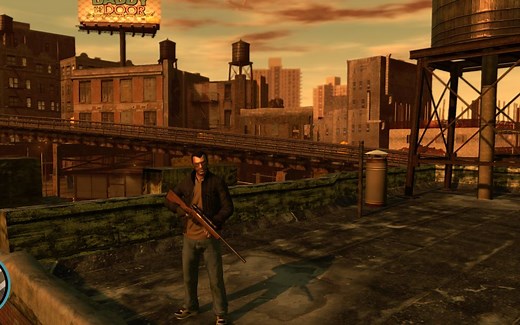 GTA4 BETA早期版本（MOD）任务流程，BETA版人物武器，武器音效，画面特效演示流程。