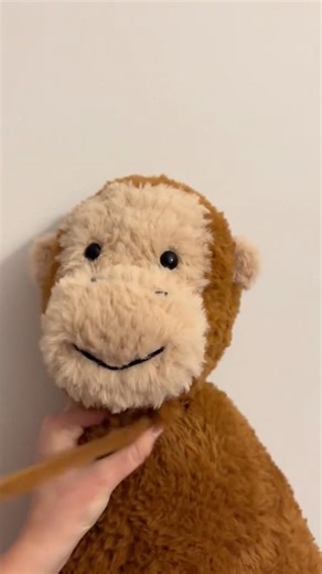 🐒❤️ Crochet monkey 🐵 Pattern is on my Etsy link in bio #crochet #crochetmonkey #amigurumi #plushie