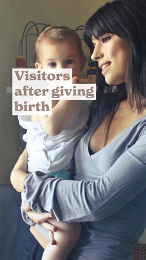 8.6K views · 24 reactions | Unless you’re coming to cook and clean it’s a no thank you!  Did you welcome visitors at home after giving birth or did you want some space with your new baby? | The 360 Mama | Facebook