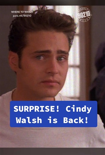 Cindy Walsh Returns to Beverly Hills 90210