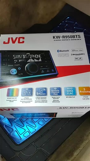 JVC KW-R950BTS CD #reciever #caraudio #caraudiosystem #caraudioaddicts #caraudiofabrication #shorts #yotuber #youtubersoftiktok #youtube #dbaudio #c5apocalypse #tweeters #bullet #sub #sub #bassheads #bassheadsoftiktok