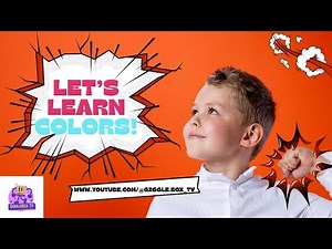 Learn Colors with GiggleBox TV! | Fun Color Song for Kids | Educational Music Video