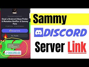Sammy Discord Server Link