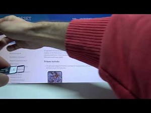 Cómo poner SIM / chip y tarjeta de memoria a NOKIA G10