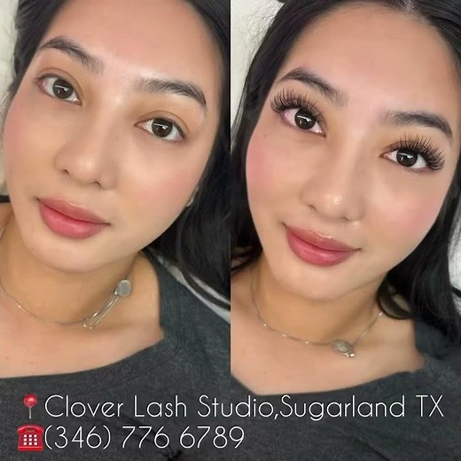 Eyelash Extensions Near By Sugar Land TX - Clover Lash Studio