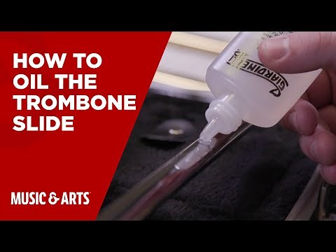 How to Oil the Trombone Slide