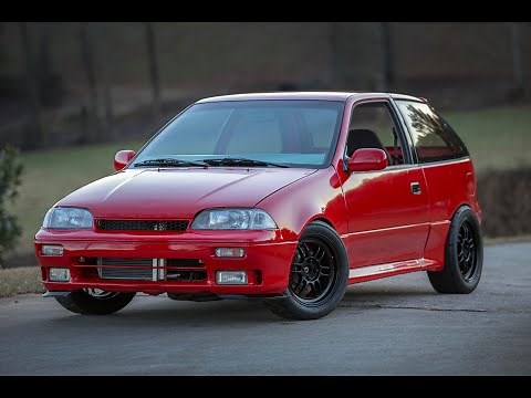 Hayabusa Swapped Suzuki Swift Gti