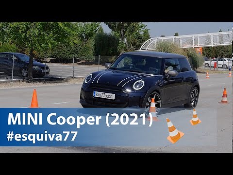 MINI Cooper 2021 - Maniobra de esquiva (moose test) y eslalon | km77.com