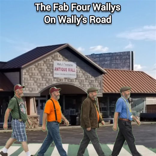 The Fab FOUR Wally's on Wally's Road. See what our current and new vendors have planned for you in 2026 on Wally's Road. 3 Locations, 57,000 sq ft, 235 Different vendors. Wally's Malls (For reference Wally's favorite Beatle is Ringo) #wallysmalls #wallystreasures #Antique #vintage #Collectibles Visit us soon.