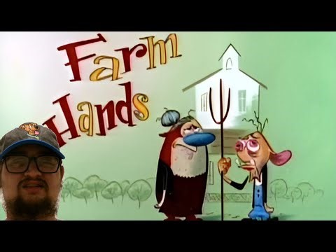 The Ren & Stimpy Show: Farm Hands (S4,E7) – First Time Watching: Will Chores Turn Into Chaos?