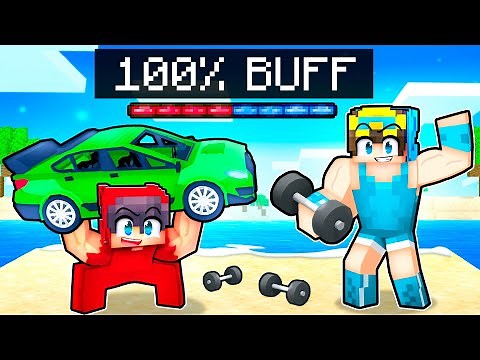 Cash & Nico Got 100% BUFF in Minecraft!