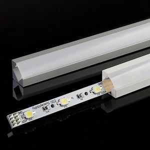 [Hot Item] Customized U Shaped Surface Mounted LED Extrusion Channel LED Aluminum Profile for LED Strip Light