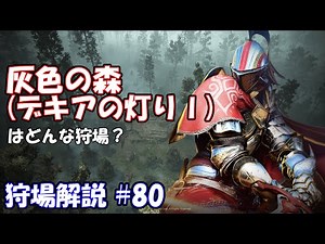 【黒い砂漠】灰色の森(デキアⅠ)のあるきかた【狩場解説 #80】