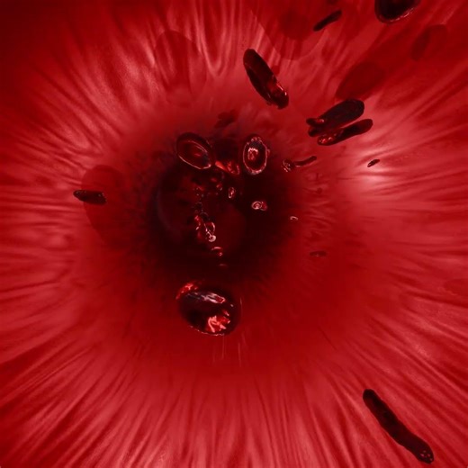 blood flow reverse slow forward fast