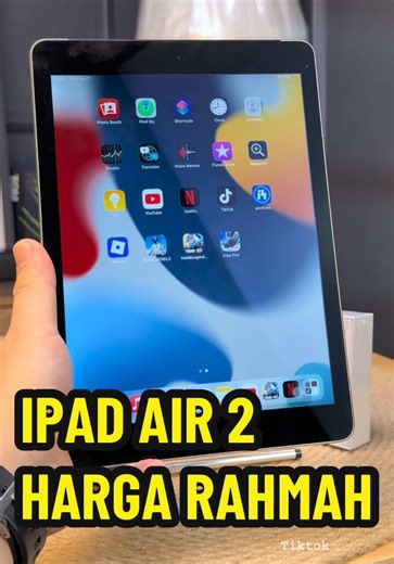 iPad Air 2: Ideal untuk Kerja, Gaming & Mengedit