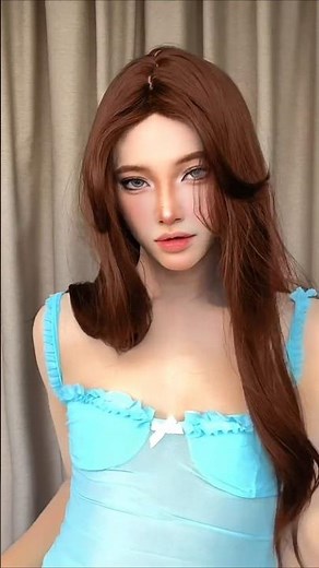 Boy to girl makeup transformation 💦😋 #m2f #maletofemalemakeuptransformation #boytogirlmakeup #makeup