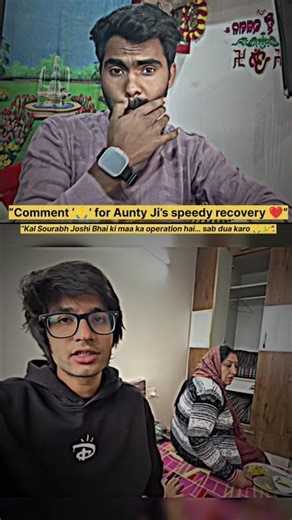 Sourabh Joshi Bhai Ki Maa Ka Kal Operation 😢🙏 | Please Pray | #Shorts #sourabhjoshi #vlog