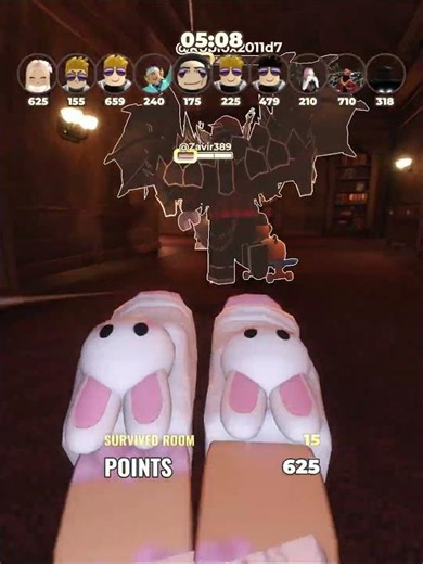 Doors Roblox | I hid while Rush was coming | With Zavir