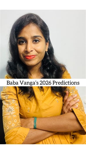 Ramya Saravanan | Baba Vanga’s 2026 Predictions!! #2026predictions #babavanga #2026 #2026prediction #motivationalspeech | Instagram