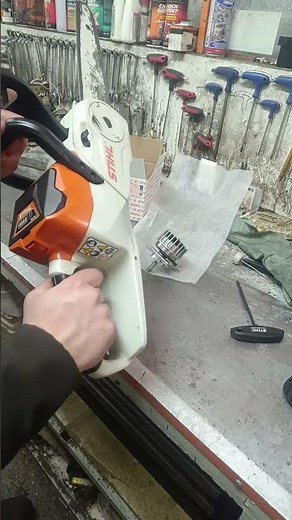 "STIHL MSA 140 Gets a Power Upgrade! ⚡🔥" #STIHL#MSA140 #PowerUpgrade #BatteryChainsaw #Woodworking