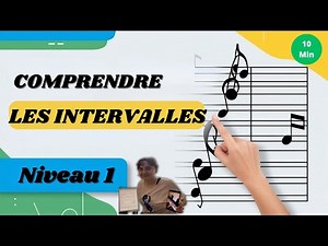 les intervalles en musique expliqués aux débutants, niveau 1. 🎹