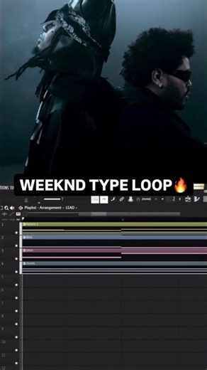 WEEKND type loop 🔥 . #loops #beats #weeknd #shorts #trending