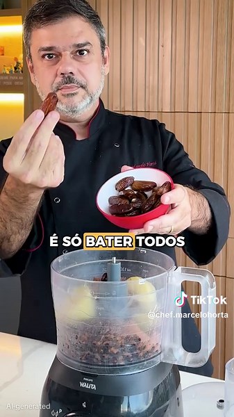 Sabia que se você misturar feijão e cacau, você vai poder fazer pra quem você ama o petit gateau mais saudável do mundo? Essa receita da @Rachel Valtelhas é a combinação perfeita de sabor e nutrientes — e ainda fica irresistível! 😋 📌Ingredientes: ✅ 300g do caroço do feijão preto cozido ✅ 400g de tâmara jumbo ✅ 55g de tahine ✅ 2 colheres de chá de essência de baunilha ✅ 55g de cacau em pó ✅ 21g de óleo coco ✅ 160g de leite coco ✅ 1 colher de fermento químico ✅ 200g de batata doce cozida Topa um