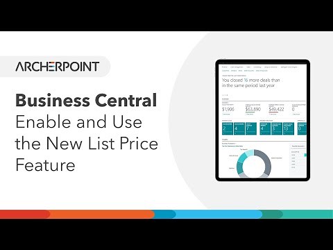 How To Enable and Use the New List Price Feature in Business Central for Purchasing